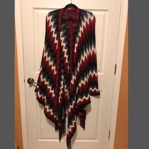 Jackets & Coats - Patterned Shawl Jackets & Coats - Patterned Shawl